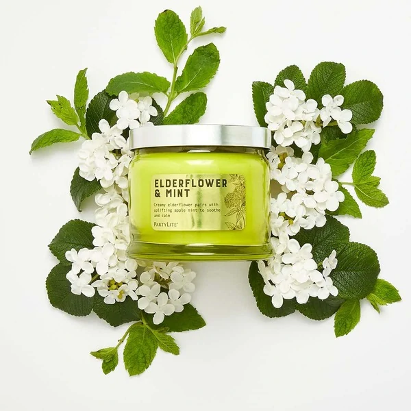 vonná svíčka Elderflower & Mint 